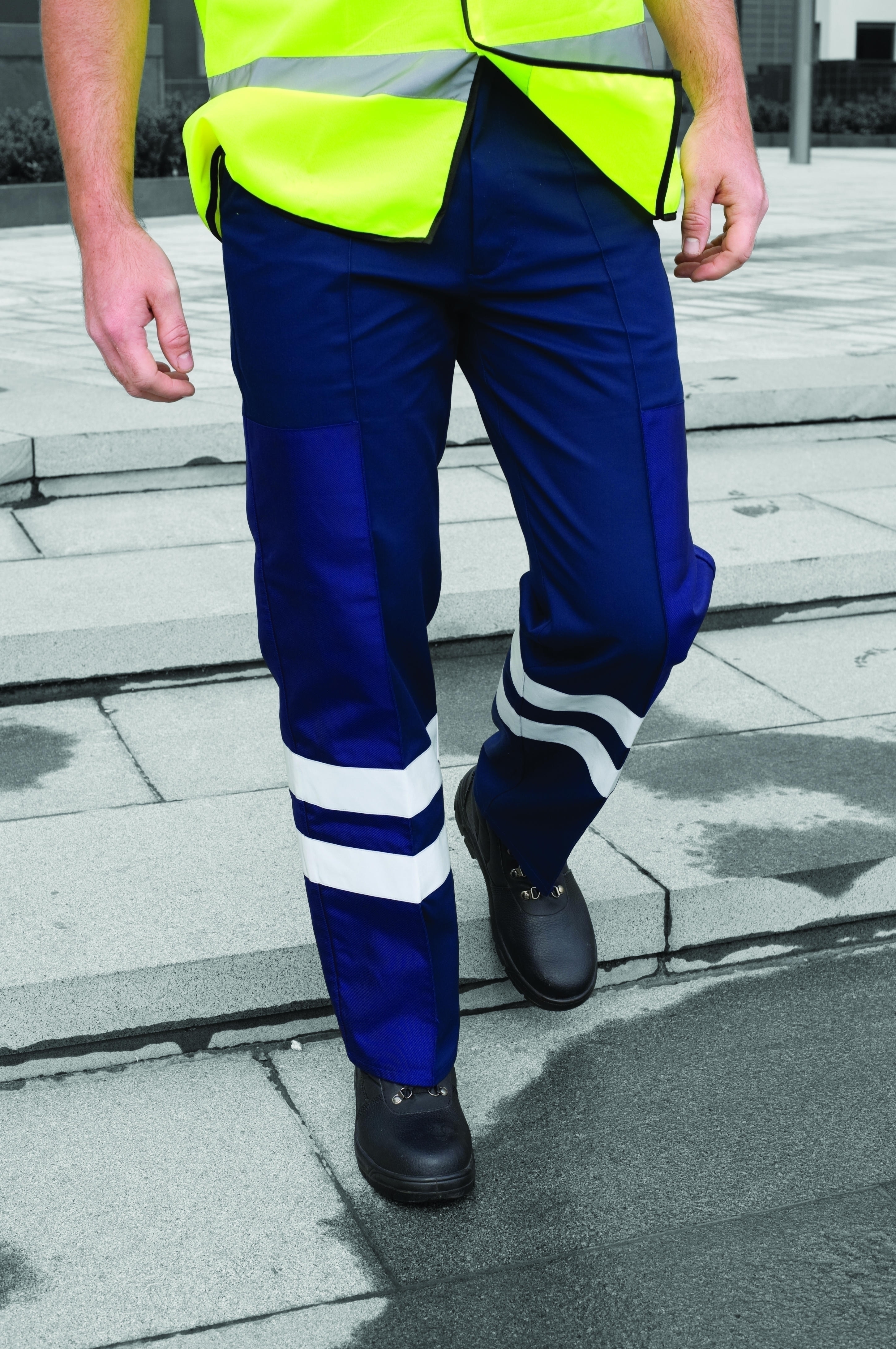 RedVan Hi Vis Strip Ballistic Trousers 