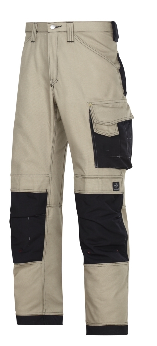 Snickers 3314 Trousers Canvas Work Trousers Snickers Direct Steel Grey Black 